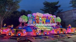 TRÒ CHƠI ĐỒ CHƠI XE LỬA  ĐIỆN (MẪU MỚI 2020)